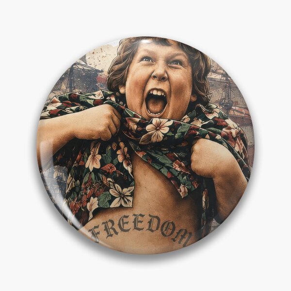 Item preview, The Goonies Chunk Do The Truffle Shuffle Funny Happy 4th of July designed and sold by DoubleLoadCJ.