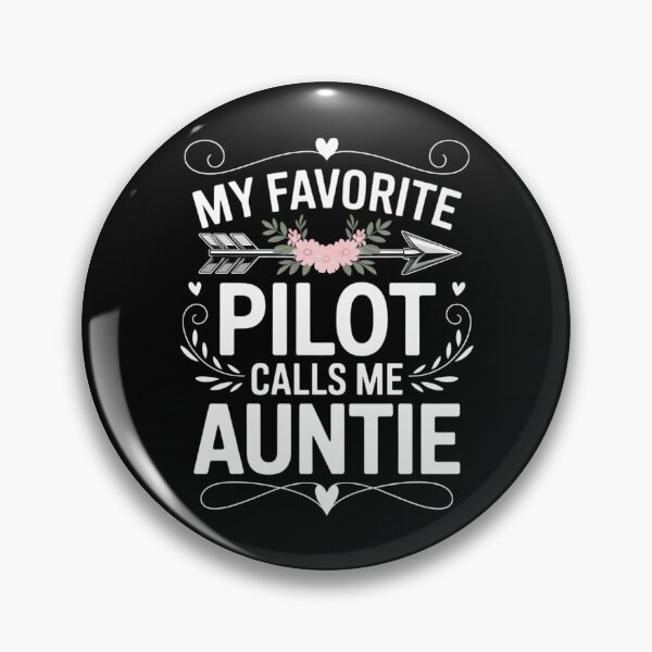 Item preview, Womens My Favorite Pilot Call Me Auntie Pilot Aunt Mothers Day designed and sold by sailorjessiArt.