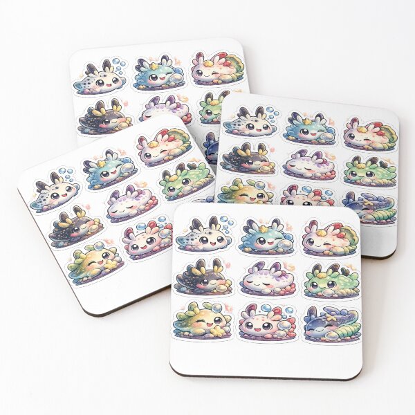 Item preview, Premium Kawaii Sea Bunny Sticker Sheet designed and sold by KrishAuraa.