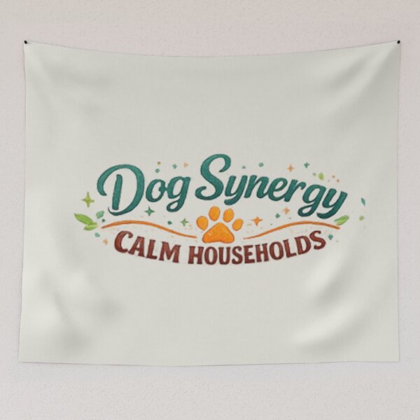 Item preview, Calm Households Start with Dog Synergy designed and sold by annenambiro.