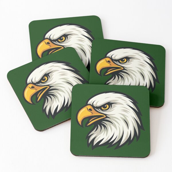Item preview, Fierce Golden Eagle Head – American Mascot Design designed and sold by RAYBIL.