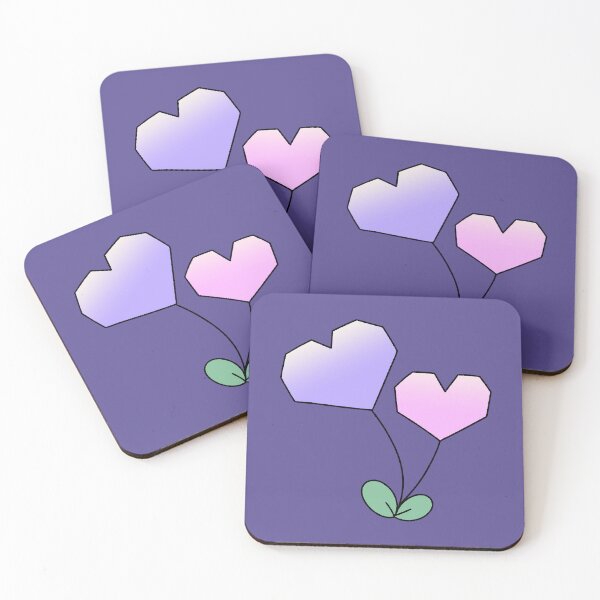 Item preview, Cute Geometric Heart Flower Sprout Illustration designed and sold by ubborn.