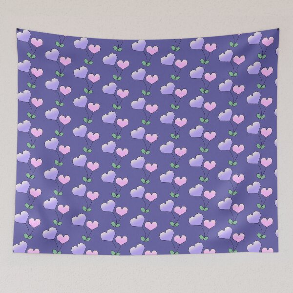 Item preview, Cute Geometric Heart Flower Sprout Illustration designed and sold by ubborn.