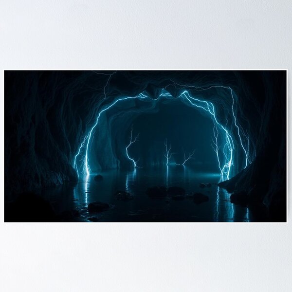 Item preview, cave lightning  designed and sold by richard ely.
