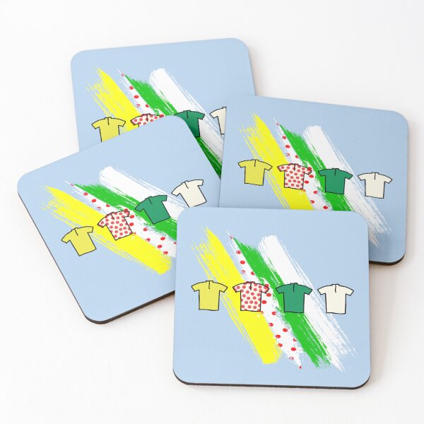 Item preview, Jerseys and Brush Strokes of Tour of France designed and sold by RedFirecracker.