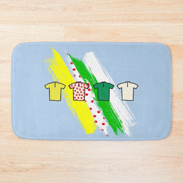 Item preview, Jerseys and Brush Strokes of Tour of France designed and sold by RedFirecracker.