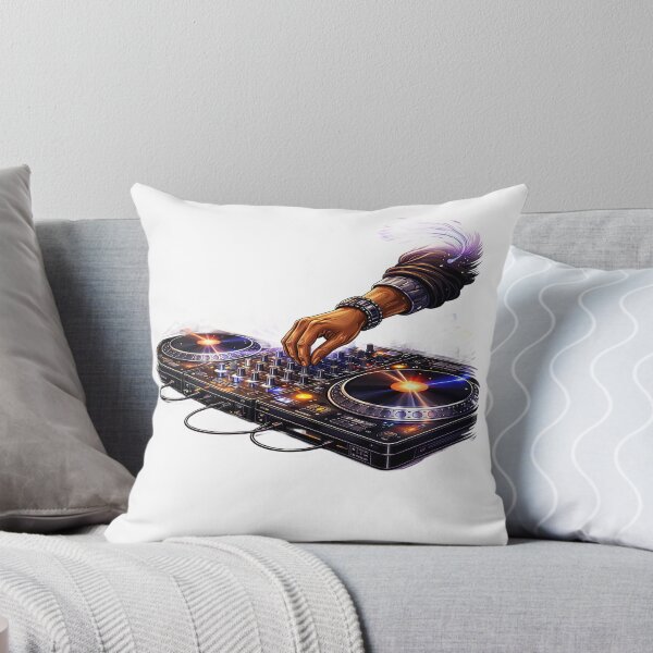 Item preview, Master of the Mix – DJ Turntables in Motion designed and sold by Artisan Finds Online.