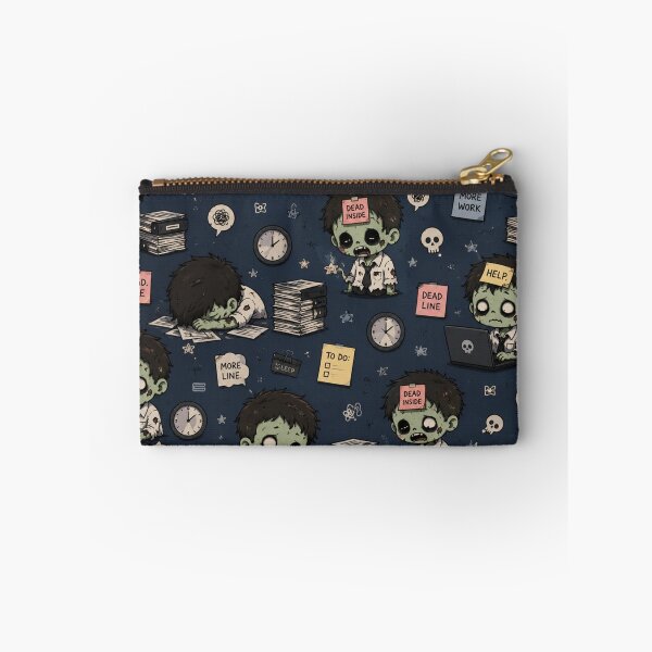 Item preview, Cute Chibi Office Zombie Pattern designed and sold by 0606PM.