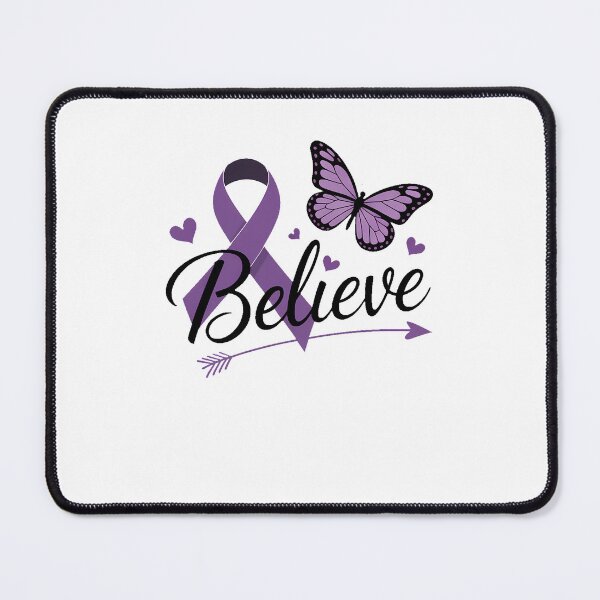 Item preview, Pancreatic Cancer Believe Cancer Awareness Inspirational Support designed and sold by sailorjessiArt.