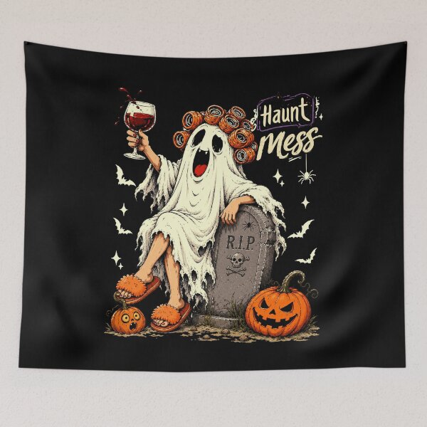 Item preview, haunt mess halloween designed and sold by elongatedjazz.