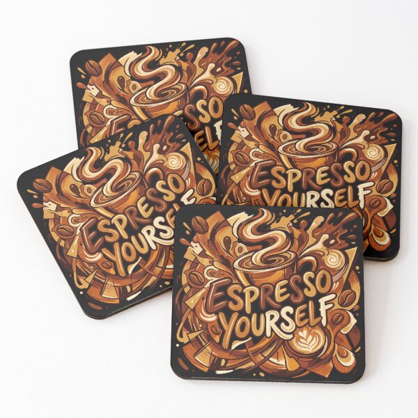 Item preview, Espresso Yourself designed and sold by The Quiet Canvas By Jacky.