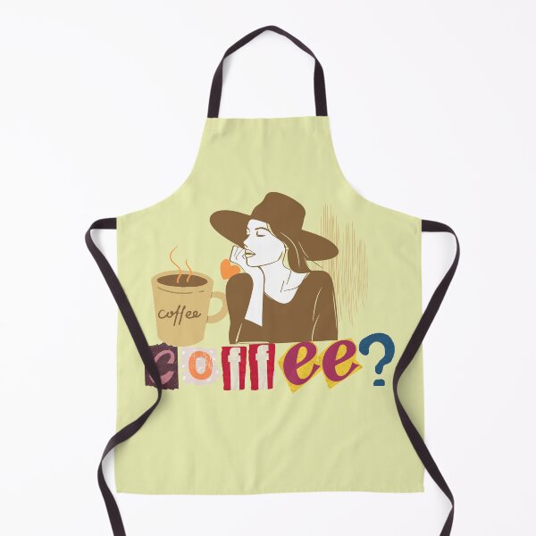Item preview, Chic Coffee Thoughts - Ransom Note Style Graphic designed and sold by SeJaa.