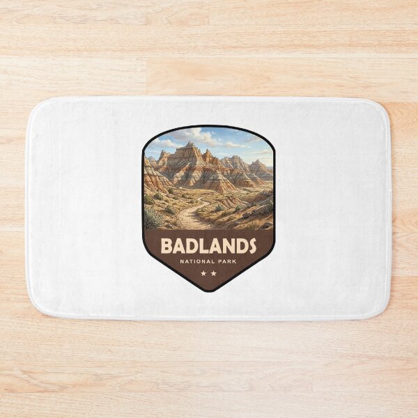 Item preview, Badlands National Park Shield designed and sold by Esskay Designs.