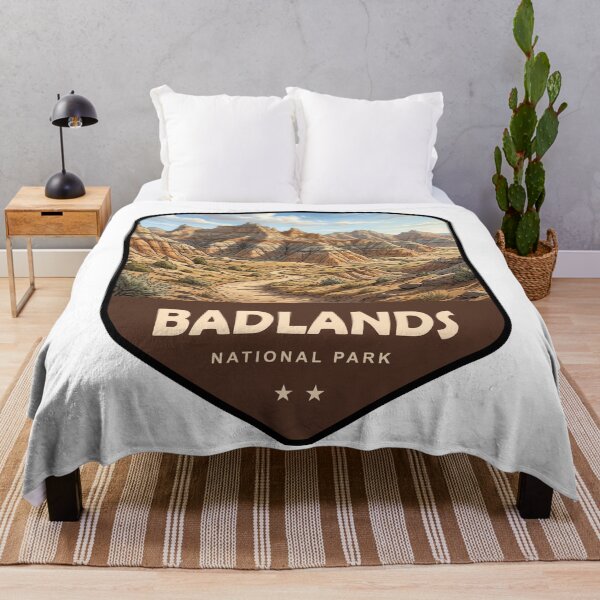 Artikelvorschau, Badlands-Nationalpark-Schild entworfen und verkauft von Esskay Designs.