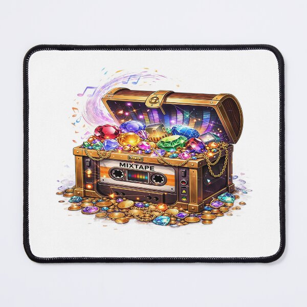 Item preview, Treasure Chest of Mixtapes – Music's Hidden Gems designed and sold by Artisan Finds Online.
