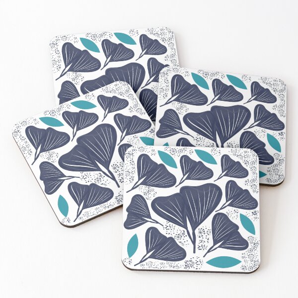 Item preview, Ginkgo Biloba Leaf Botanical Pattern designed and sold by IvysCreativityHouse.