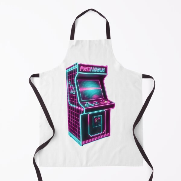 Item preview, Retro Arcade Machine Neon Synthwave Gamer designed and sold by KCasual.