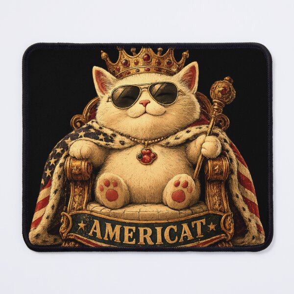 Item preview, Take home His Majesty AMERICAT! ??? designed and sold by kittenkittenking.