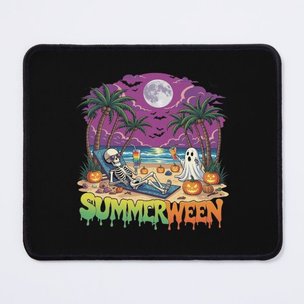 Item preview, Summerween Tropical Beach Halloween Skeleton and Ghost Party designed and sold by haitrieuic96.