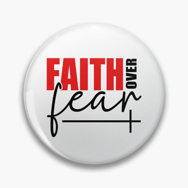 Item preview, Faith Over Fear designed and sold by Poopielandia.