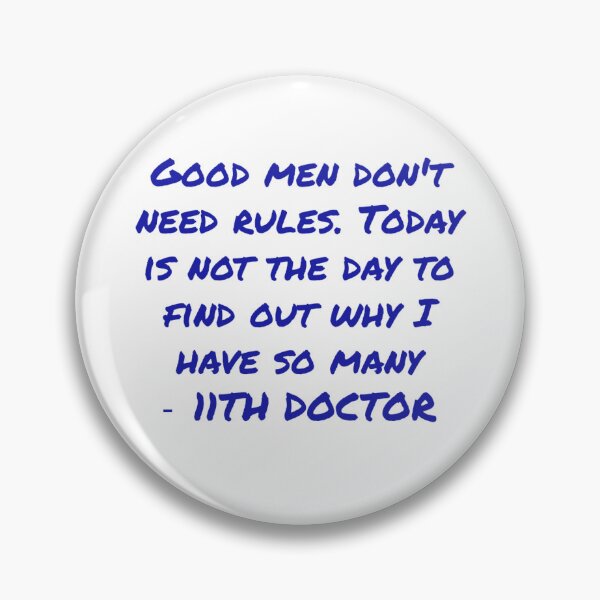 Item preview, Doctor Who Rules Quote designed and sold by F1pinkculture.