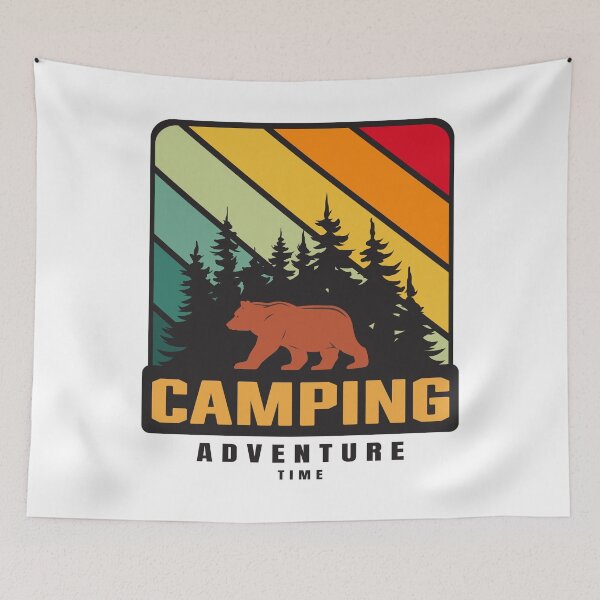 Item preview, Camping Adventure Time designed and sold by EVANSTAGE.