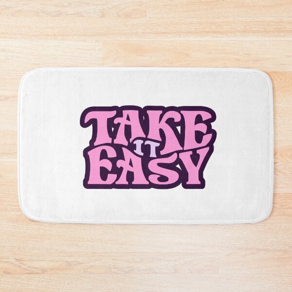Item preview, Take It Easy Retro Typography Design designed and sold by DAILYNEEDSS.