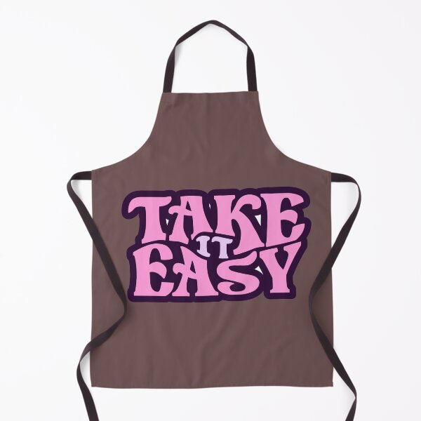 Item preview, Take It Easy Retro Typography Design designed and sold by DAILYNEEDSS.