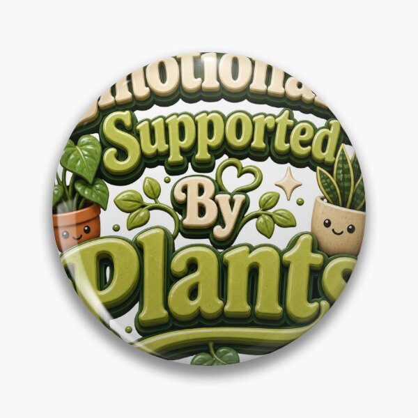 Item preview, Emotionally Supported by Plants - Plant Parent Quote designed and sold by GoverArt.