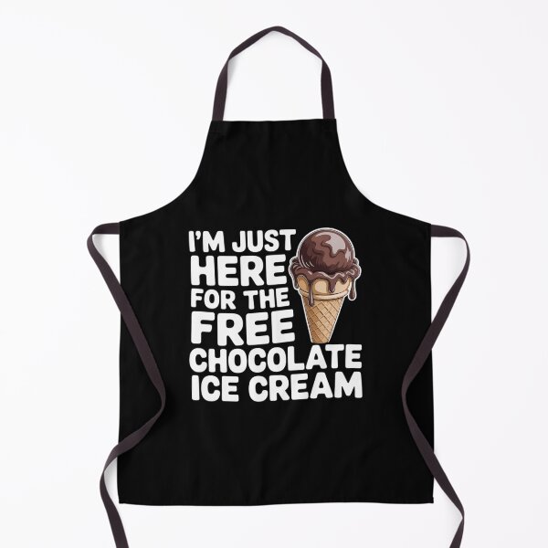 Item preview, I'm Just Here For The Free Chocolate Ice Cream Cruising Trip designed and sold by SapfireStuArt.