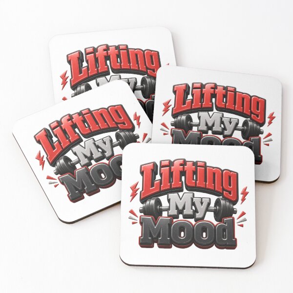 Item preview, Lifting My Mood - Gym and Fitness Quote designed and sold by GoverArt.