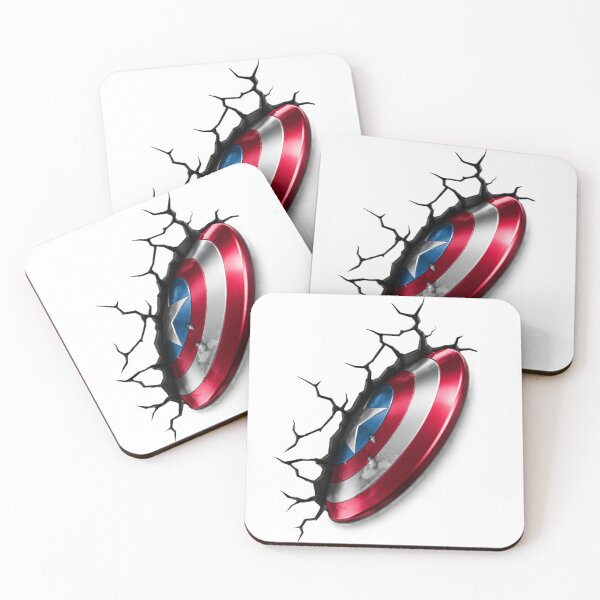 Item preview, Superhero Shield Breaking Wall Graphic T-Shirt designed and sold by ArhaanFashions.