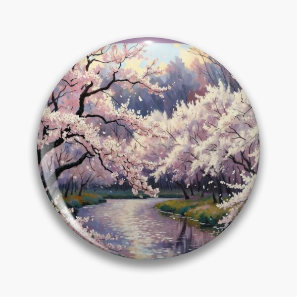 Item preview, Vibrant Calming Cherry Blossom Grove designed and sold by Nexus Space.