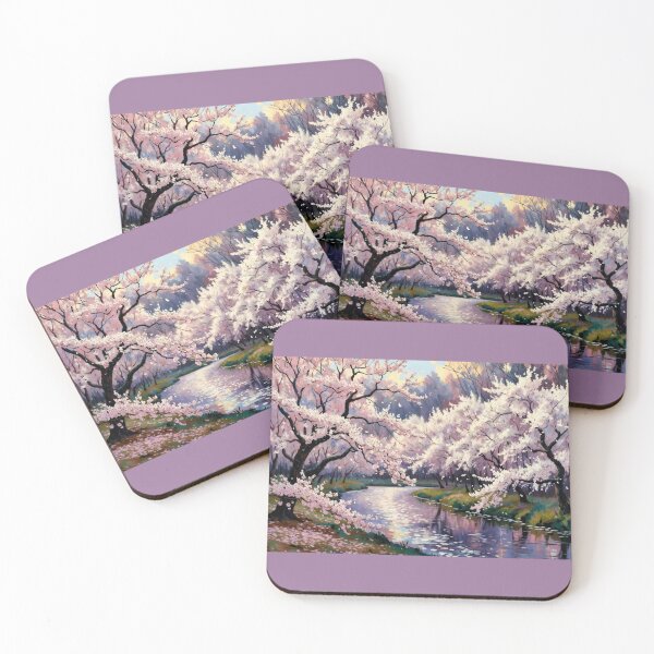 Item preview, Vibrant Calming Cherry Blossom Grove designed and sold by Nexus Space.