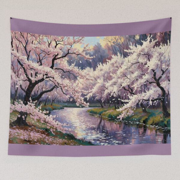 Item preview, Vibrant Calming Cherry Blossom Grove designed and sold by Nexus Space.