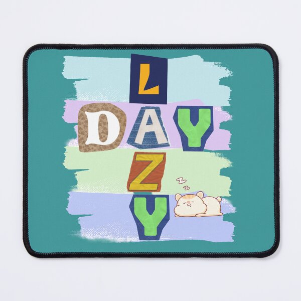 Item preview, Lazy Day Collage Art Tee with Sleeping Cat designed and sold by SeJaa.