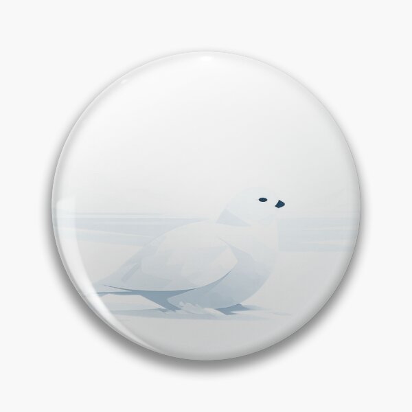 Item preview, Silent Snowy Ptarmigan designed and sold by Norvian.