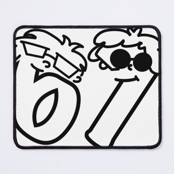 Item preview, 67 Number Cool Cartoon Characters Art designed and sold by MissSairung.