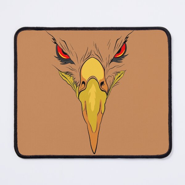 Item preview, Fierce Eagle, Front View – Intense Red Eyes designed and sold by RAYBIL.