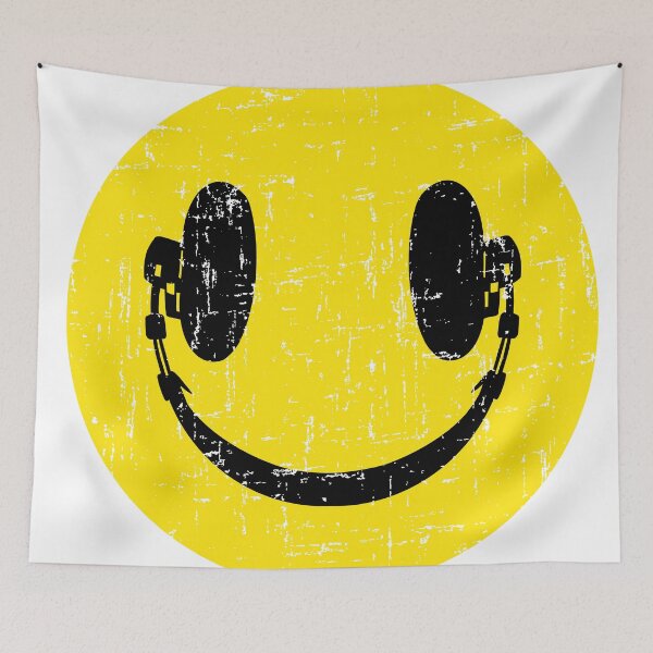 Item preview, smiley face headphone designed and sold by Petersnook.
