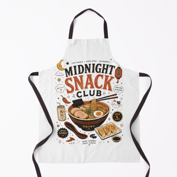 Item preview, Midnight Snack Club Ramen Design designed and sold by Drofted.