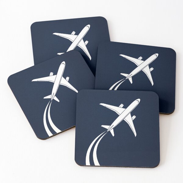 Item preview, Airplane Turning Trail Design designed and sold by VibePrints101.