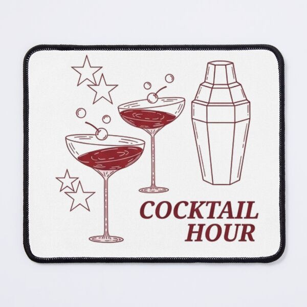 Item preview, Cocktail Hour Tropical Summer Drink Design designed and sold by Mialunaa.