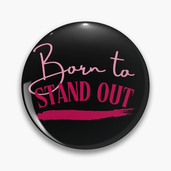 Item preview, Born to Stand Out --- feminist tee designed and sold by Starlett Designs.