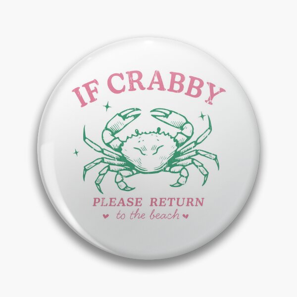 Item preview, If Crabby Please Return To The Beach designed and sold by caruku666.