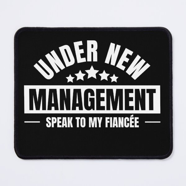 Item preview, Under New Management Fiance Groom Gift designed and sold by Dondonmart.