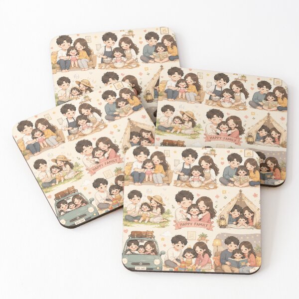 Item preview, Happy Family Moments Pattern designed and sold by 0606PM.
