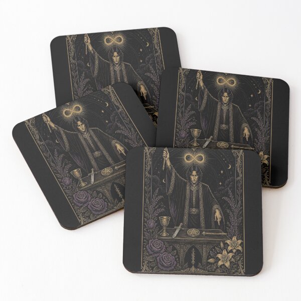 Item preview, The Magician Tarot Card Shirt | Gothic Art Nouveau Major Arcana Tee designed and sold by SunnyDesign82.
