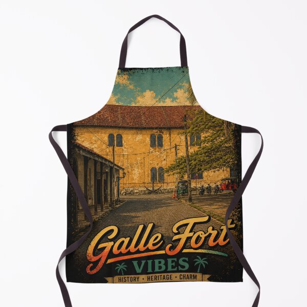 Item preview, "Galle Fort Vibes" vintage-inspired design designed and sold by GooniSL.