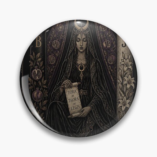 Item preview, The High Priestess Tarot Card Shirt | Gothic Art Nouveau Major Arcana Tee designed and sold by SunnyDesign82.